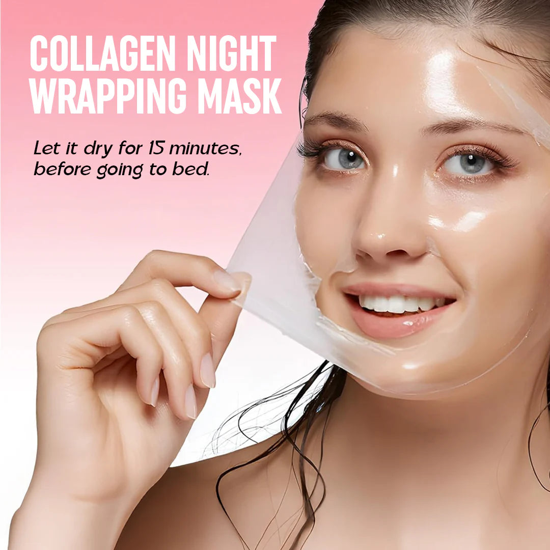 Collagen Night Wrapping Peel Off Mask Pack of 2